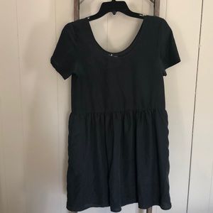 URBAN OUTFITTERS GREY BABYDOLL DRESS SIZE S